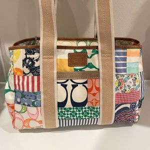 Vintage Coach Patchwork bag